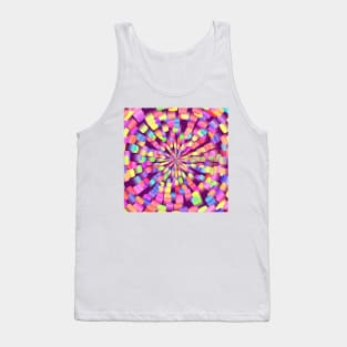 Colorama abstract candy colors Tank Top